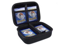 Neutrale Kartenbox Hardcase, schwarz