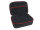Tasche für Sammelkarten, Sticker, Spiele & mehr, 25 x 18  x 10 cm;, harte Schale mit Schaumstoff; schwarz