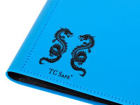 Neutrales Sammelalbum in Blau (max.360 Karten / 20 Seiten) für Pokemon, Yu-Gi-Oh, Match Attax etc.