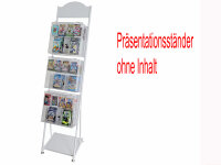 Tradingcard-Aufsteller mit Acrylboxen; B 39 cm x H 168 cm...