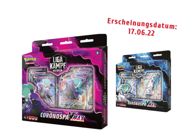 Pokémon - VMAX Liga-Kampfdeck - Coronospa - Rappenreiter / Schimmelreiter