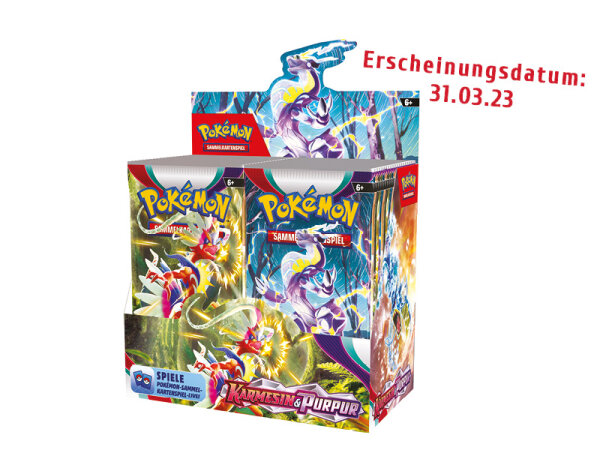 Pokémon - Booster - Karmesin & Purpur