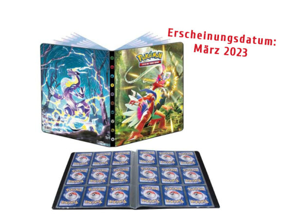 Pokémon Sammelalbum - Scarlatto & Violetto - 9-Pocket Portfolio (ca. DIN A4)