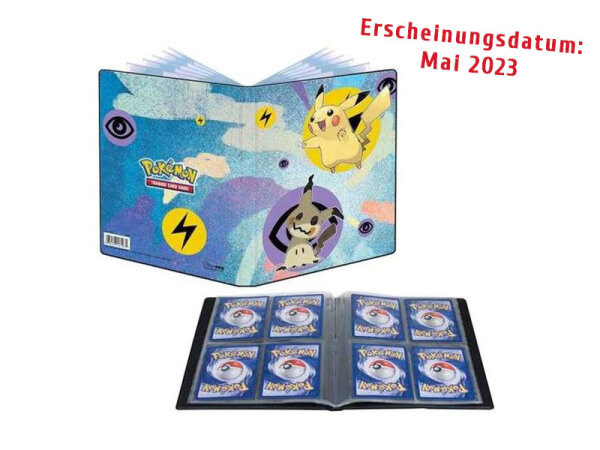 Pokémon - 4 Pocket Pikachu & Mimikyu Sammelalbum (ca. DIN A5)
