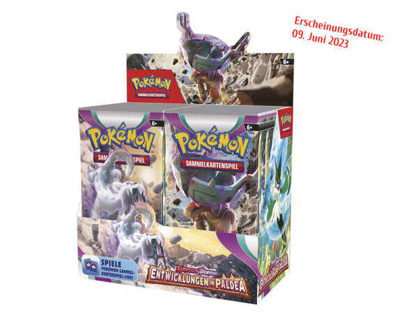 Pokémon - Booster - Karmesin & Purpur 02 - Entwicklungen in Paldea