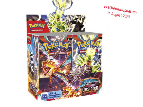 Pokémon - Booster - Karmesin & Purpur - Obsidianflammen