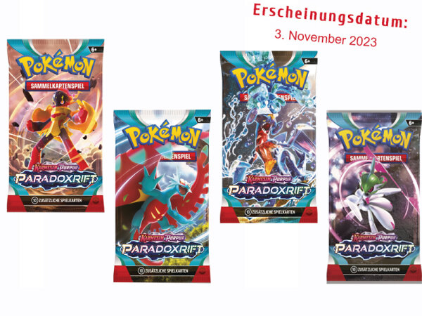 Pokémon - Booster - Karmesin & Purpur 04 Paradoxrift