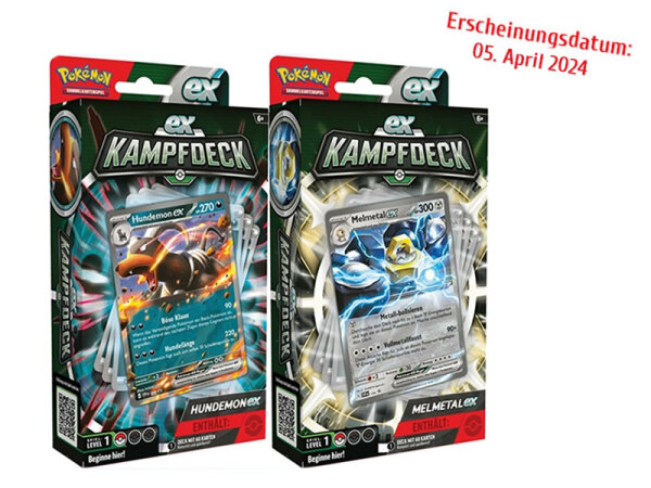 Pokémon - EX-Kampfdeck - Hundemon/ Melmetal