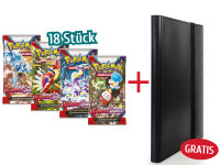 18x Pokémon - Booster - Karmesin & Purpur +...