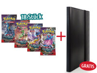 18x Pokémon - Booster - Karmesin & Purpur 05...