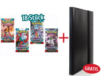 18x Pokémon - Booster - Karmesin & Purpur 04...