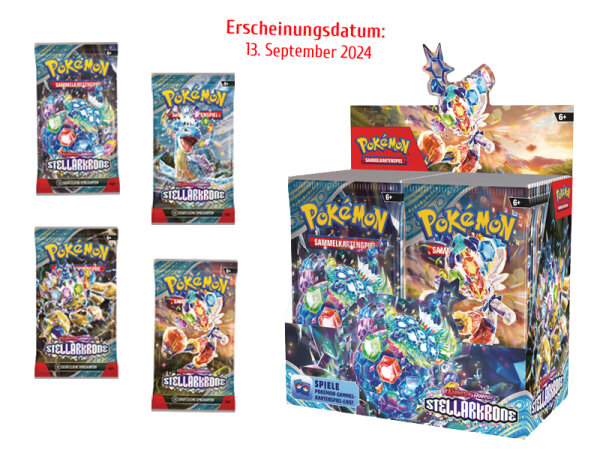 Pokémon - Booster - Karmesin & Purpur 07 - Stellarkrone