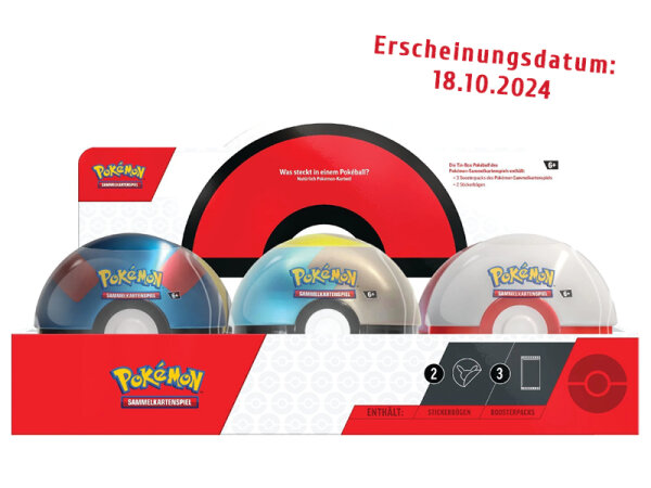 Pokémon - Tin - Pokeball Herbst 2024