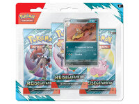 Pokemon - Blister 3-Pack  - Karmesin & Purpur 09 - Reisegefährten
