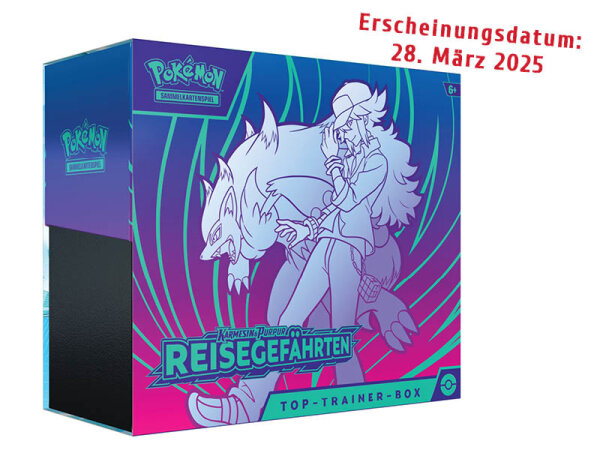 Pokémon - Top-Trainer Box - Karmesin & Purpur 09 - Reisegefährten
