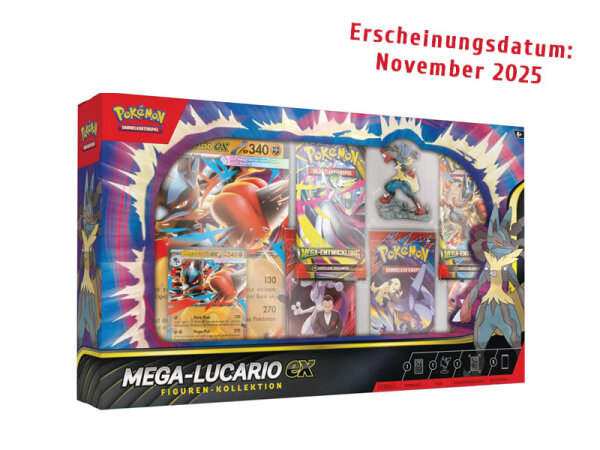 Pokémon - Mega-Lucario Figuren-Kollektion (deutsch)