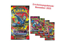 Pokémon - Fatale Flammen, Booster je 10 Karten